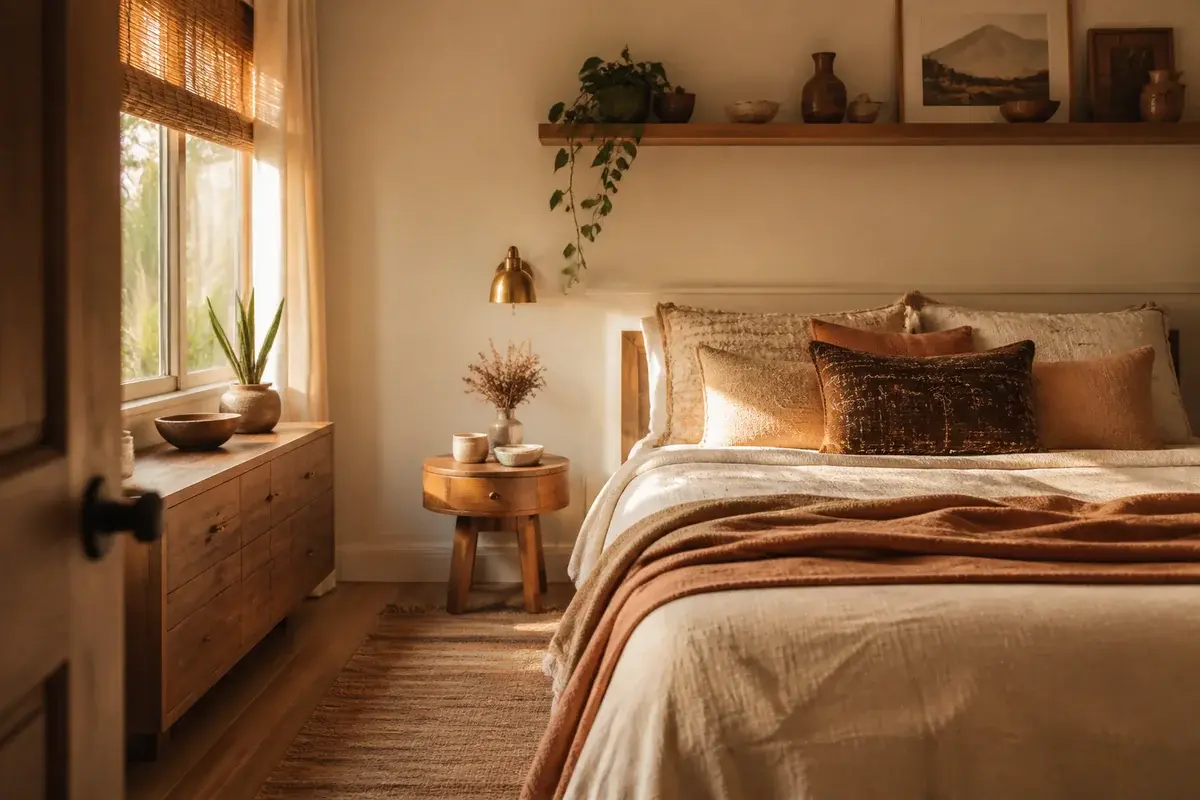 How to Get the Boho Small Bedroom Look Step by Step