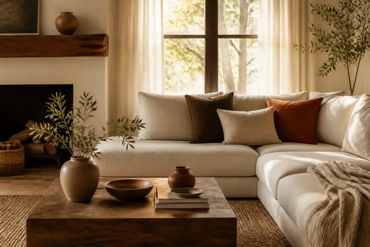 12 Warm Living Room Ideas That Don't Cost a Fortune