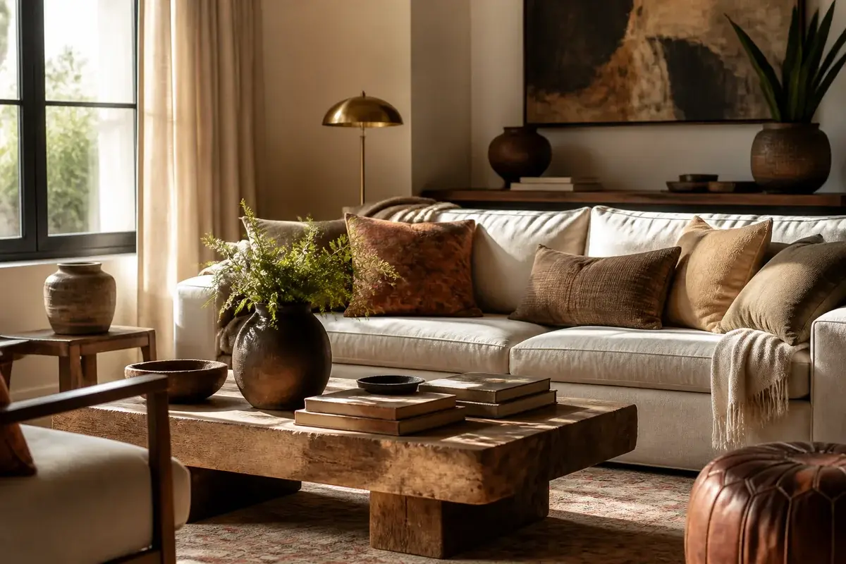 12 Warm Eclectic Living Room Ideas for Renters Who Want Personality
