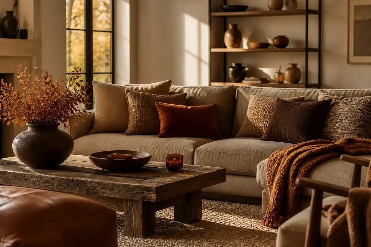 18 Warm Fall Living Room Decorating Ideas for Cozy Gatherings