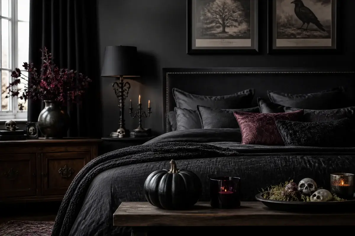 17 Spooky Halloween Bedroom Decor Ideas for Every Style