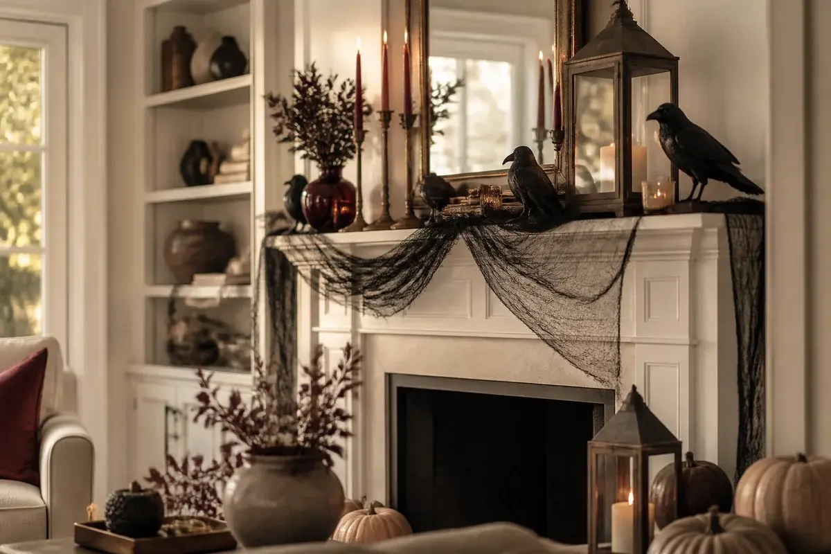 Style Your Mantel for Halloween in an Afternoon: A Decorating Plan