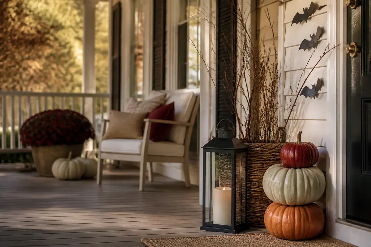 6 Easy Halloween Porch Decor Ideas That Don't Scream Overdone
