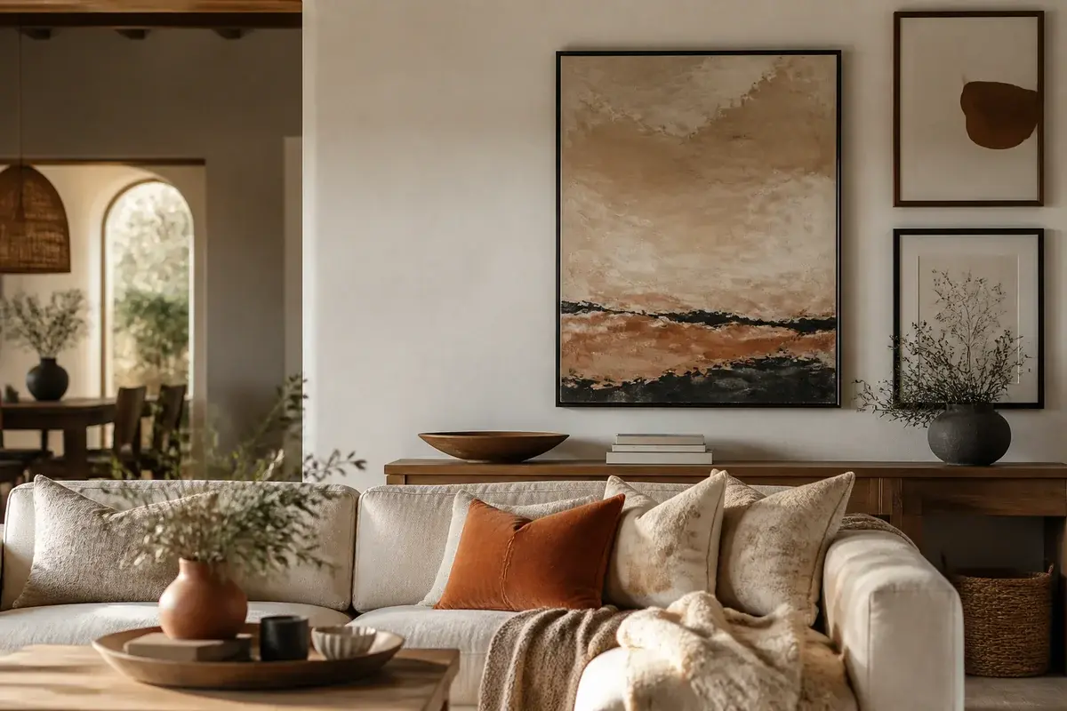 17 Chic Large Wall Decorating Ideas for Every Room