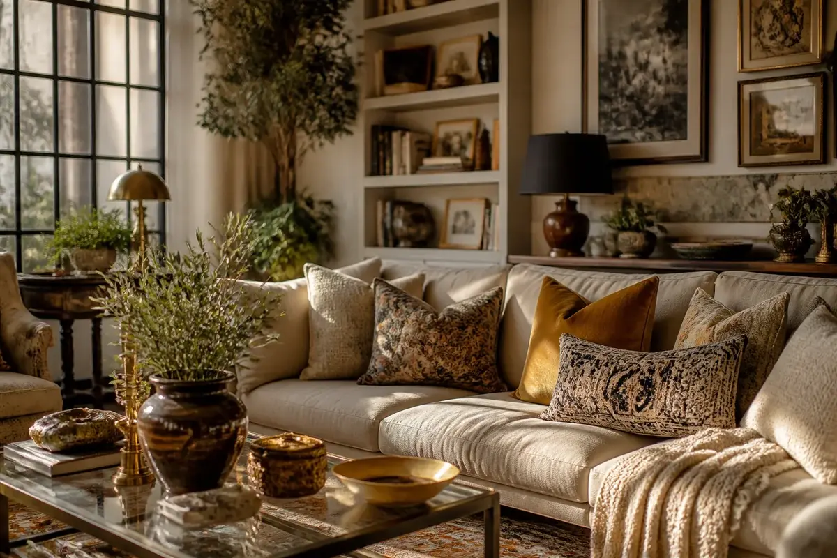 How to Create a Maximalist Living Room Without the Chaos