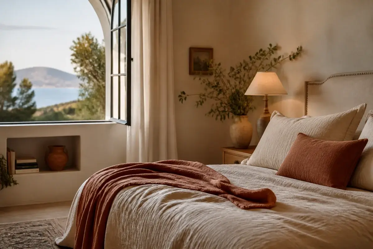 9 Inviting Mediterranean Bedroom Decor Ideas for Low-Light Rooms