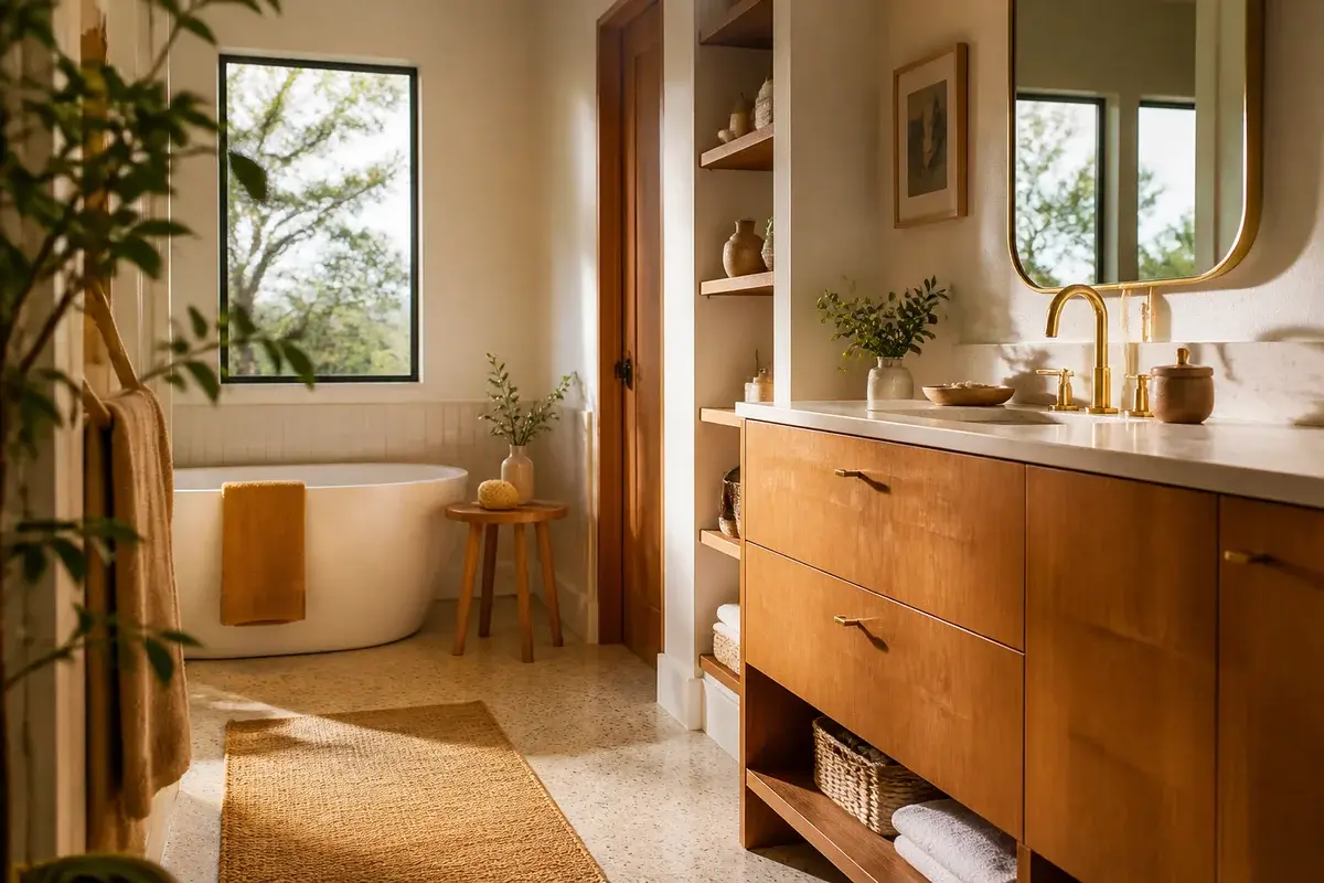 15 Chic Mid Century Modern Bathroom Ideas for Every Style