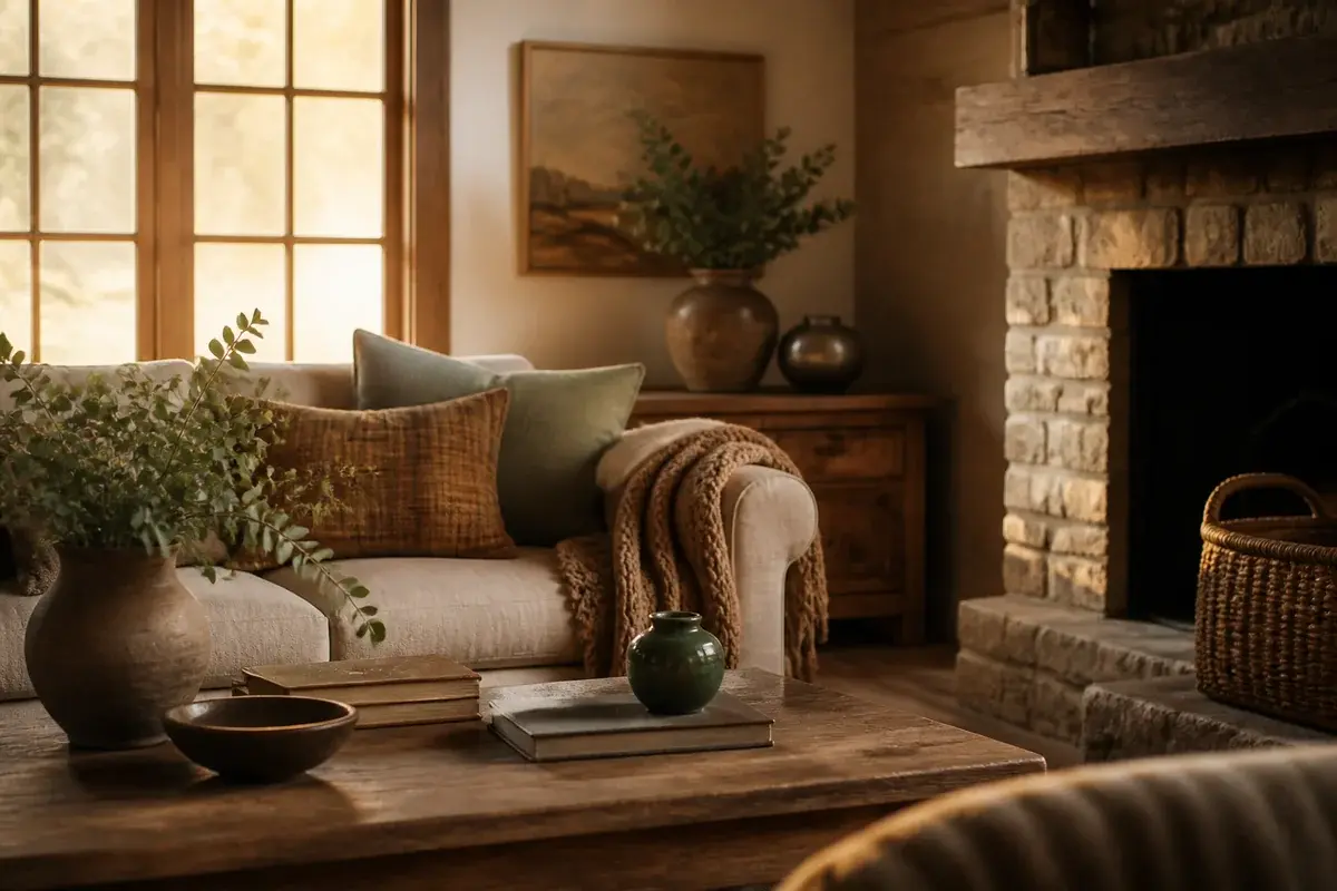 How to Get the Rustic Living Room Look Step by Step