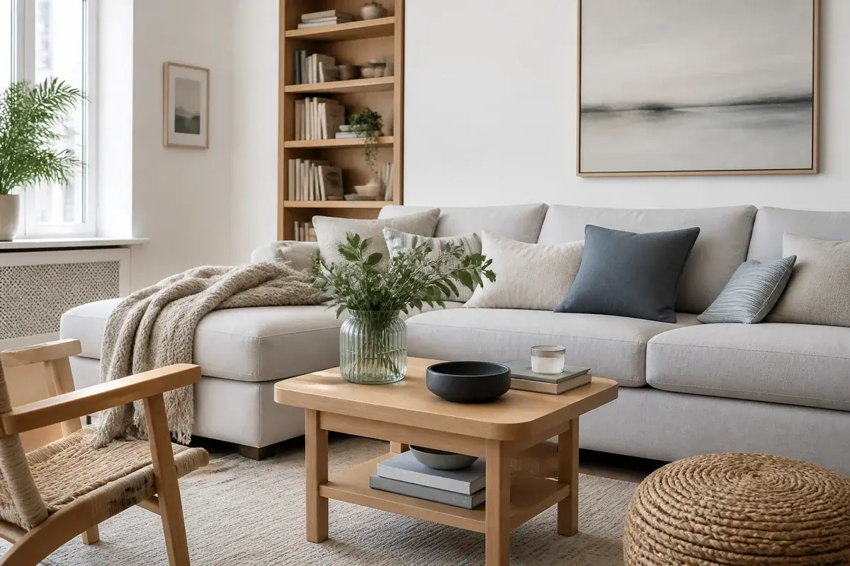 Create a Scandinavian Living Room That Feels Lived-In, Not Sparse