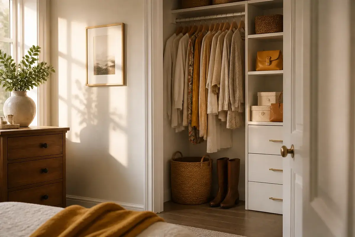 How to Maximize a Small Closet Without a Renovation