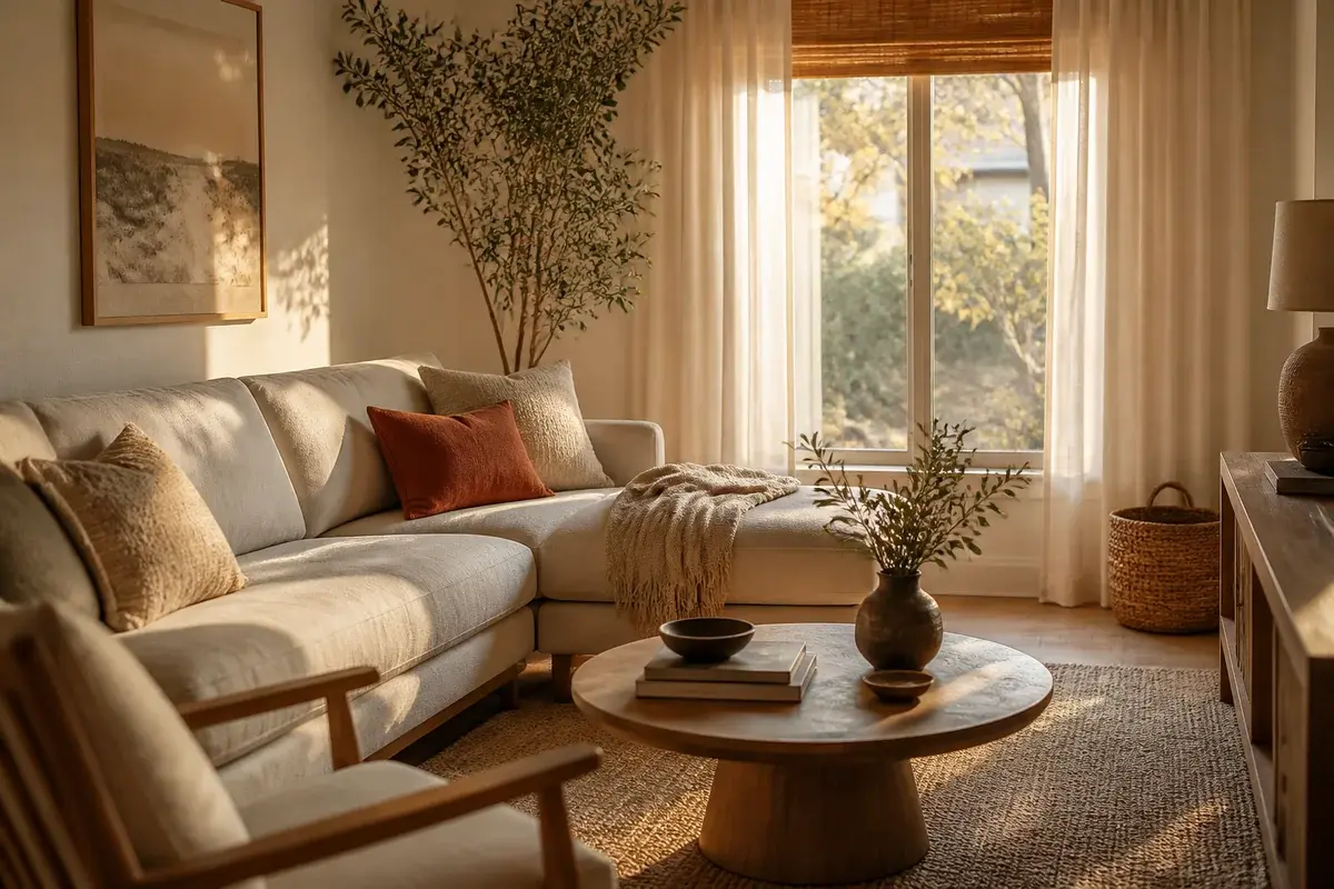 7 Small Living Room Ideas That Actually Work in 200 Sq Ft