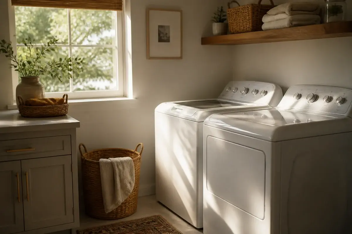 20 Clever Top Load Washer Laundry Room Ideas for Small Spaces